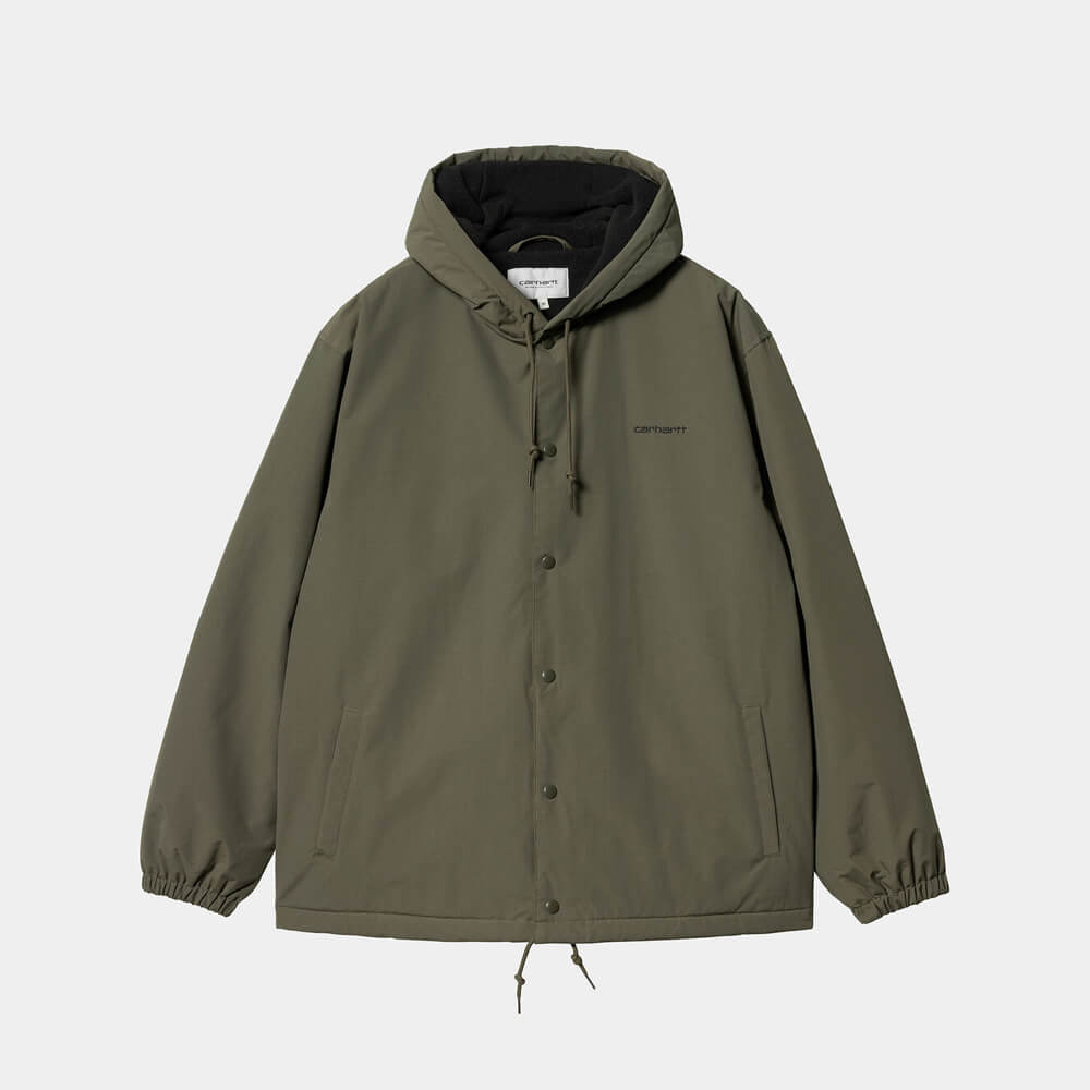 Carhartt Hooded Coach jacket, cypress